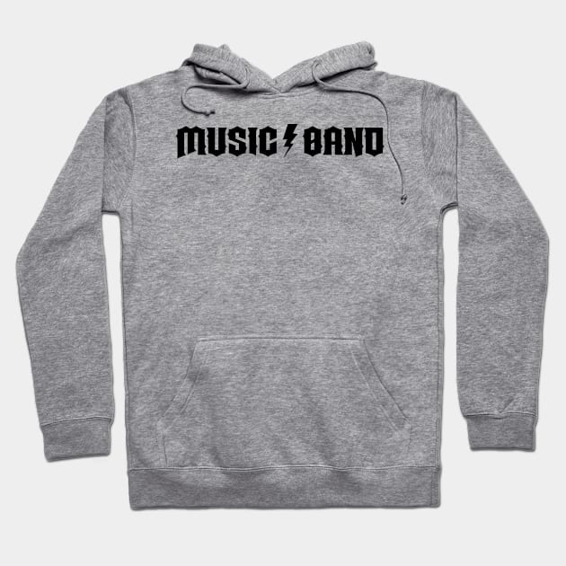Music Band Hoodie by boldifieder